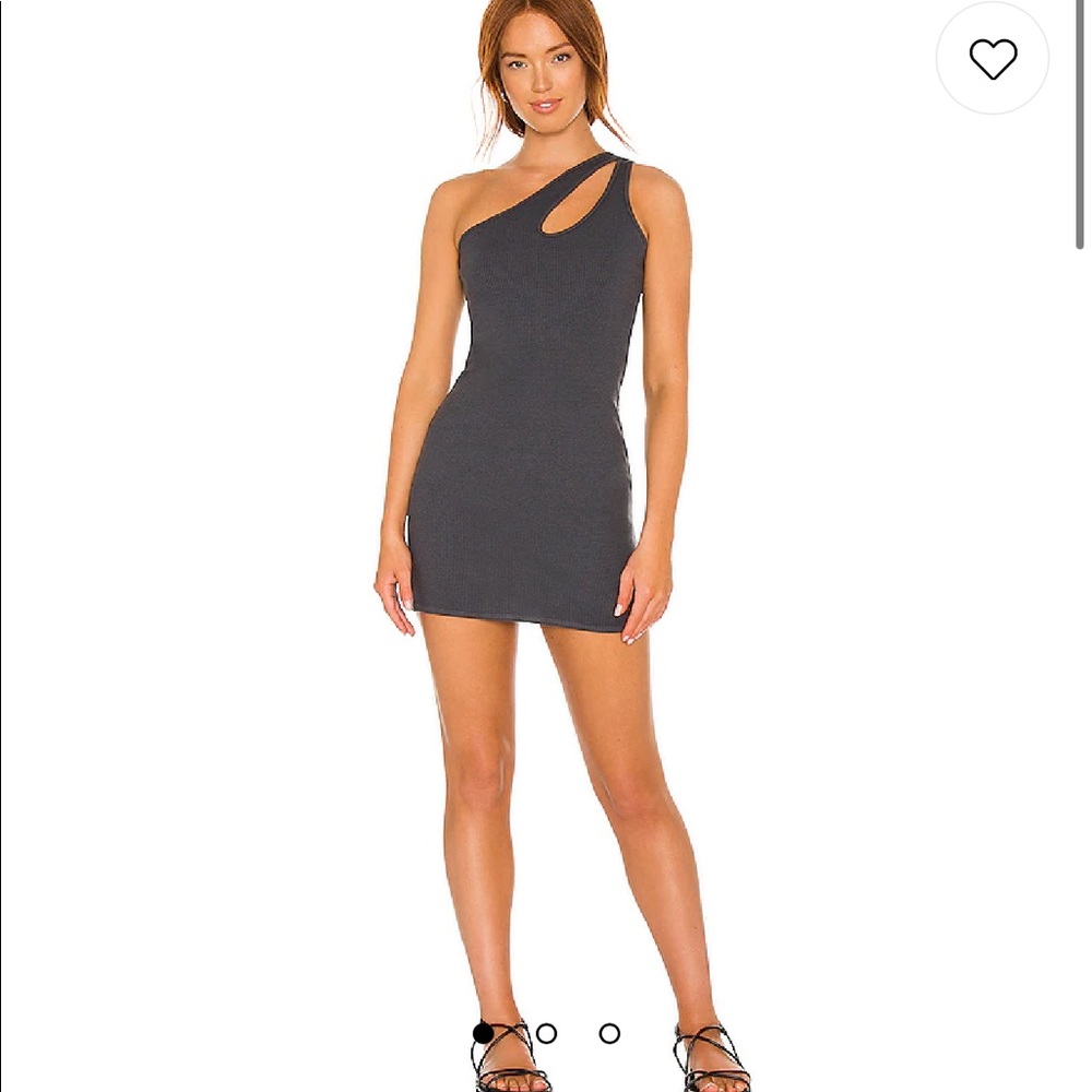 MONROW One Shoulder Cut Out dress